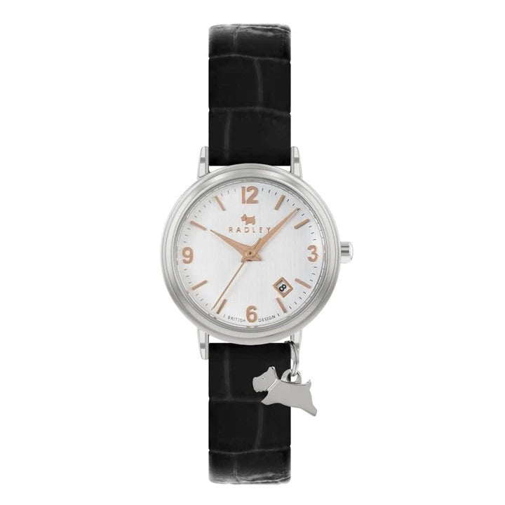 RADLEY - Black leather strap watch