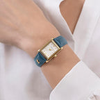 RADLEY - Gold Plated watch with Leather Strap