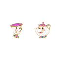 DISNEY - Mismatched Chip & Mrs Potts Earrings