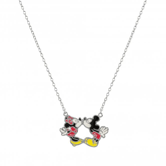 DISNEY - Kissing Minnie & Mickey pendant