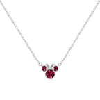 DISNEY - Minnie Mouse July Birthstone Necklace