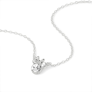 DISNEY : Minnie Mouse April Birthstone Necklace