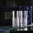 ROYAL SCOT - Highland 2 Tall Crystal Tumblers