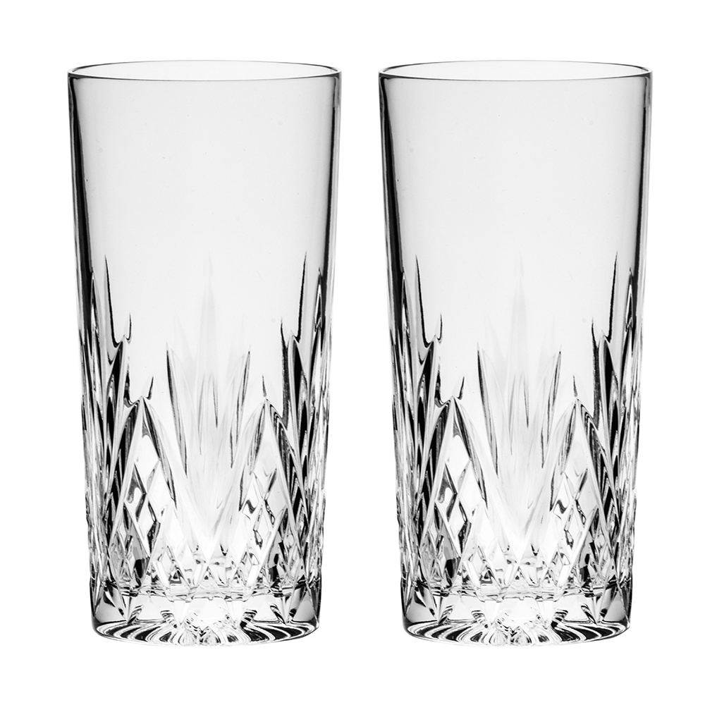 ROYAL SCOT - Highland 2 Tall Crystal Tumblers