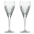 ROYAL SCOT - London 2 Crystal Wine Glasses