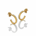 Hot Diamonds - Parellel Two Tone Earrings
