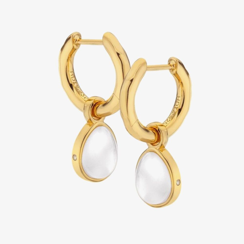 Hot Diamonds - Calm Mother Of Pearl Earrings