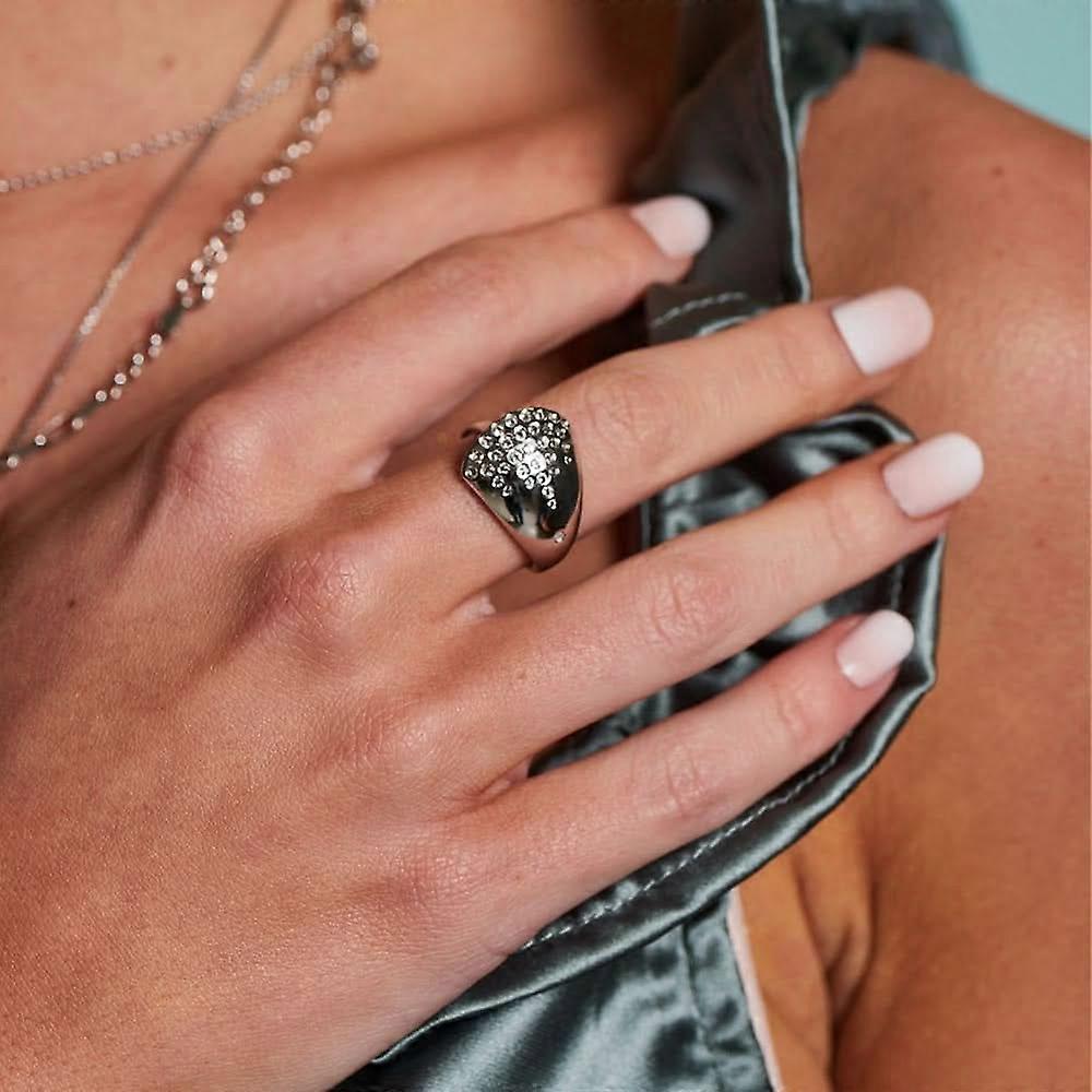 Hot Diamonds - Spritz White Topaz Ring