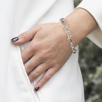 Hot Diamonds - Statement Silver Charm Bracelet