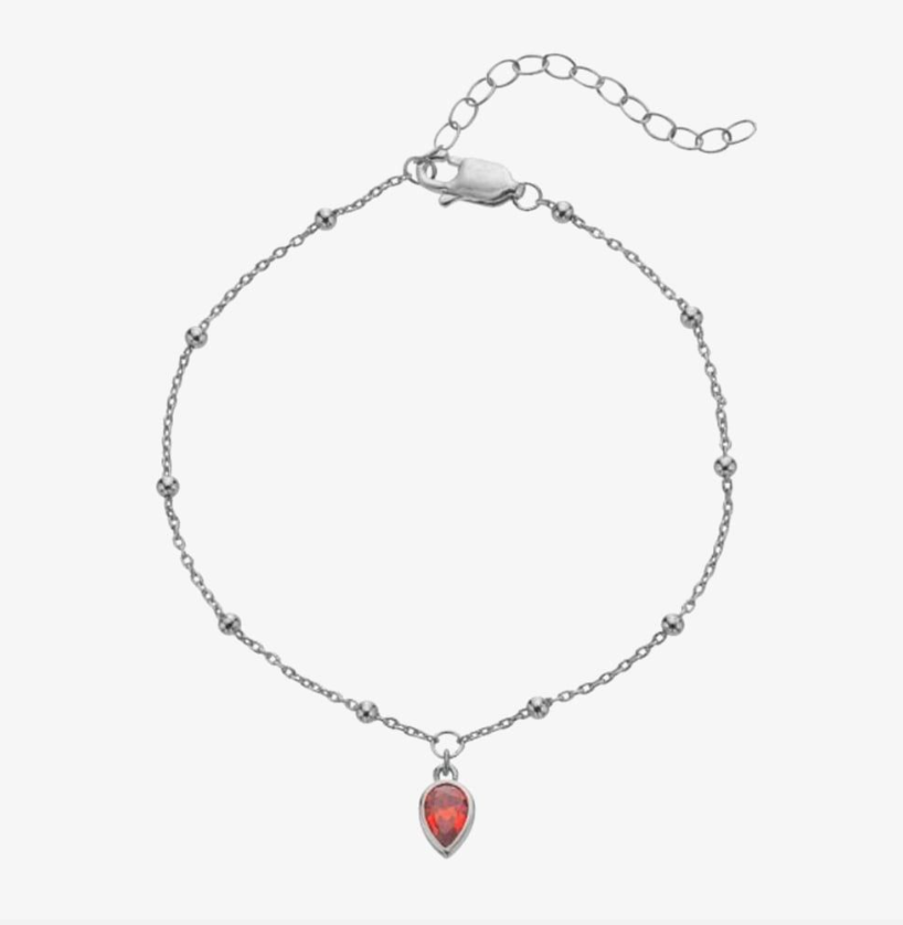 Hot Diamonds Silver Whisper - January Bracelet