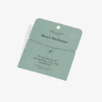 Hot Diamonds Silver Whisper - March Bracelet