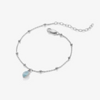 Hot Diamonds Silver Whisper - March Bracelet