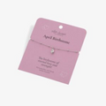 Hot Diamonds Silver Whisper - April Bracelet