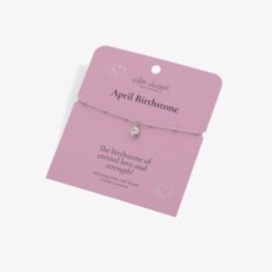 Hot Diamonds Silver Whisper - April Bracelet
