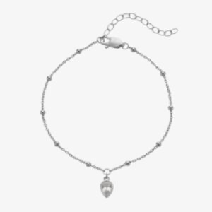 Hot Diamonds Silver Whisper - April Bracelet