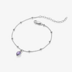 Hot Diamonds Silver Whisper - September Bracelet