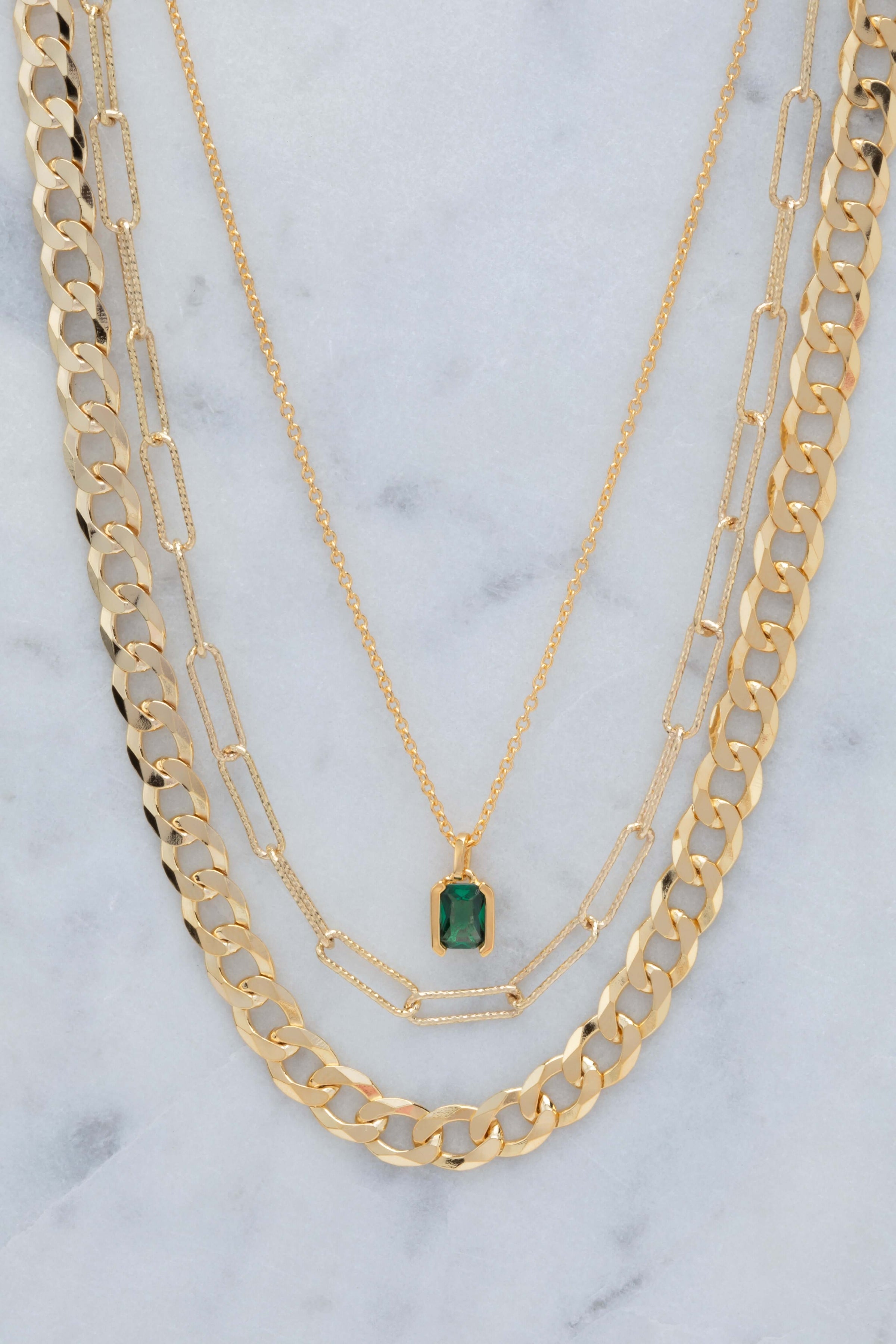 Sif Jakobs - Gold Plated Roccanova Piccolo Necklace - 17202