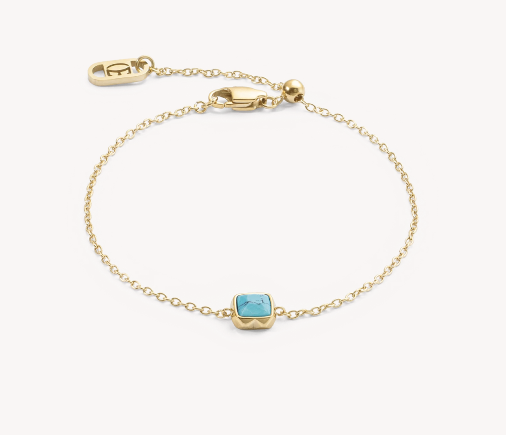 Coeur-de-Lion Turquoise December Birthstone Bracelet