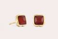 Coeur-de-Lion Red Agate January Birthstone Earrings