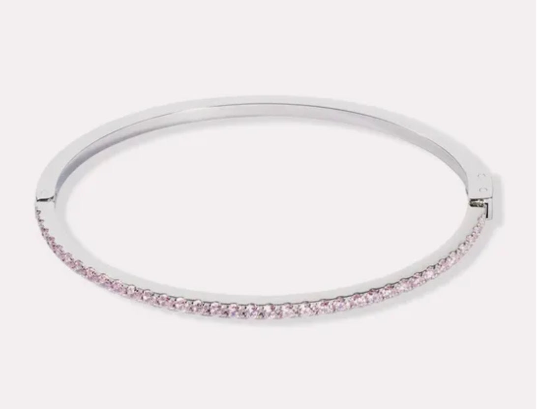 Coeur De Lion - Pink Elegance Halo Bangle