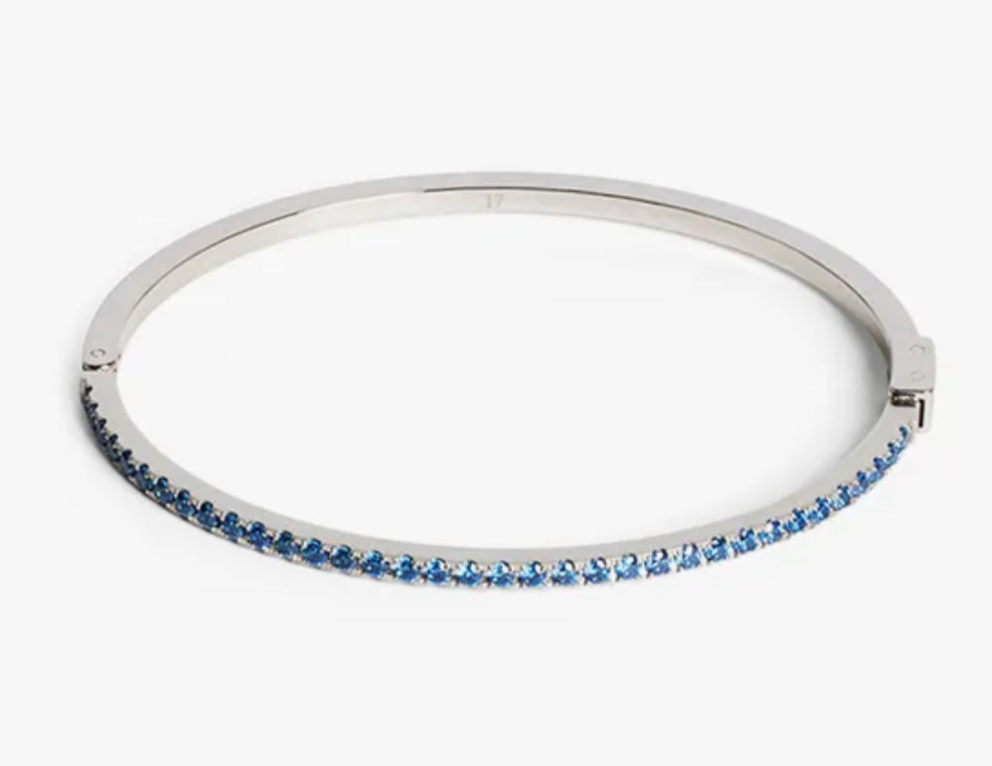Coeur De Lion - Blue Elegance Halo Bangle