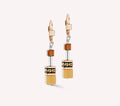 Coeur de Lion GeoCUBE® Iconic Earrings - Mocha Mousse