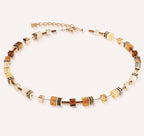 Coeur de Lion GeoCUBE® Iconic Necklace Mocha Mousse