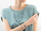 Coeur De Lion GeoCUBE Iconic Nature Blue Bracelet