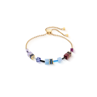 Coeur de Lion GeoCUBE® Iconic Chain bracelet Mystic Orchid