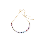 Coeur de Lion GeoCUBE® Iconic Chain necklace Mystic Orchid