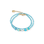 Coeur de Lion Joyful Colours Update Bracelet gold-turquoise