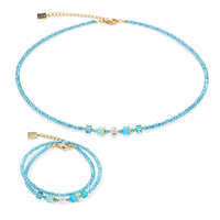 Coeur de Lion Joyful Colours Update Bracelet gold-turquoise