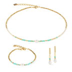 Coeur de Lion Lagoon Pearl Mint Necklace