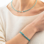 Coeur de Lion Joyful Colours Update Necklace gold-turquoise