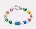 Coeur De Lion Iconic GEOCUBE Bracelet Multicolour Crystal
