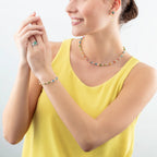 Coeur de Lion Mini Cubes & Pearls Mix Earrings