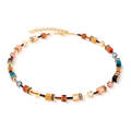 Coeur de Lion GeoCUBE® Iconic necklace Earth Mirage