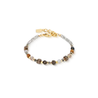 Coeur de Lion Shape Mix Spikes Smoky Glow Bracelet
