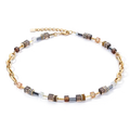 Coeur de Lion GeoCUBE® Chunky Chain necklace gold-brown