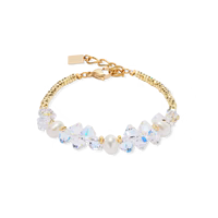 Coeur de Lion Dancing Crystals & Pearls Bracelet