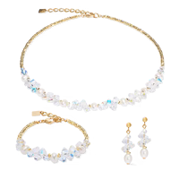 Coeur de Lion Dancing Crystals & Pearls Bracelet