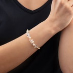 Coeur de Lion Dancing Crystals & Pearls Bracelet