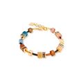 Coeur de Lion GeoCUBE® Iconic bracelet Earth Mirage gold