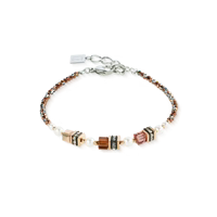 Coeur de Lion Sparkling Princess Mocha Mousse Bracelet