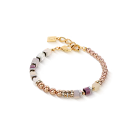 Coeur de Lion Precious Fusion Offset bracelet champagne-blush