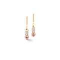 Coeur de Lion Precious Fusion Offset earring champagne-blush