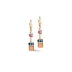 Coeur de Lion GeoCUBE® Iconic Metallic Art Nouveau Earrings