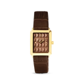 Coeur de Lion Watch Iconic Spikes Leather Mocha Mousse Watch
