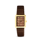 Coeur de Lion Watch Iconic Spikes Leather Mocha Mousse Watch