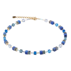 Coeur de Lion GeoCUBE® Iconic Precious necklace blue